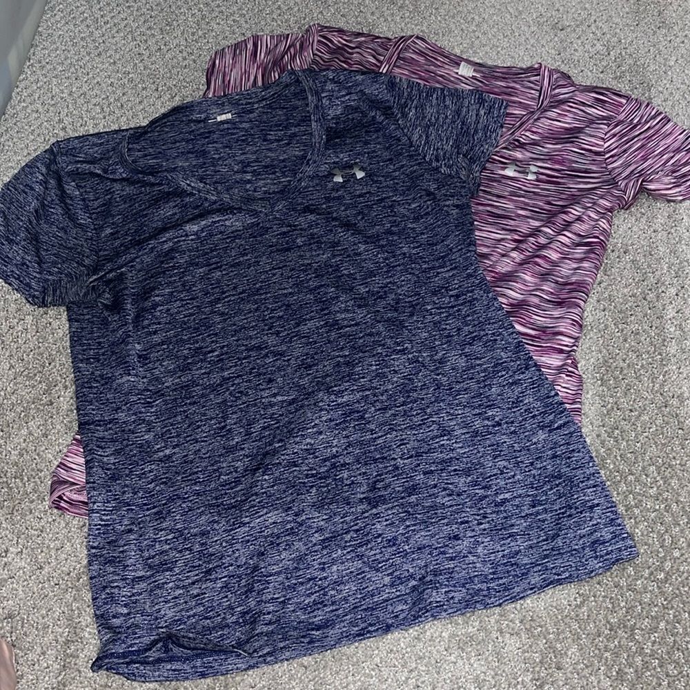 Set of 2 Women's UA under Armour Tech™ Twist V-Neck Short Sleeves